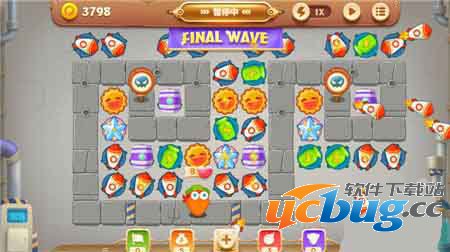 《保卫萝卜3》工厂第34关怎么过?